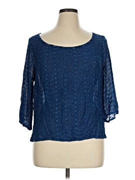 Christopher & Banks 3/4 Sleeve Blouse