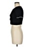 Sandro Black Short Sleeve Top Size Med (2) - photo 5