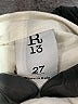 R13 White Denim Skirt Size 27 waist - photo 4