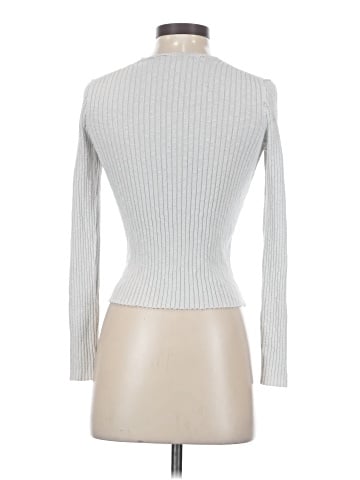 Madewell Shrunken Ribbed Cardigan Sweater (view 2)