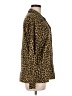 Gloria Vanderbilt Animal Print Gold Long Sleeve Blouse Size 8 - photo 4