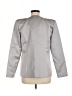 Karen Miller Solid Gray Blazer Size 8 - photo 2