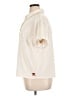 Peace Love World Solid Ivory Short Sleeve Button-Down Shirt Size XL - photo 5