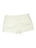 Ann Taylor LOFT 100% Cotton Solid Ivory Shorts Size 14 - photo 2