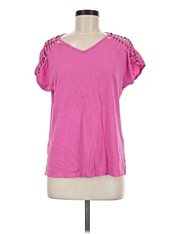 Christopher & Banks Short Sleeve T-Shirt (view 1)