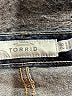 Torrid Blue Denim Shorts Size 28 - photo 3