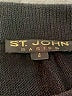 St. John Solid Black Formal Skirt Size 4 - photo 3