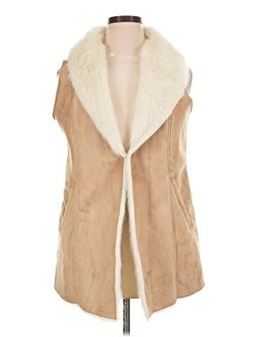 J. McLaughlin Faux Fur Vest (view 1)