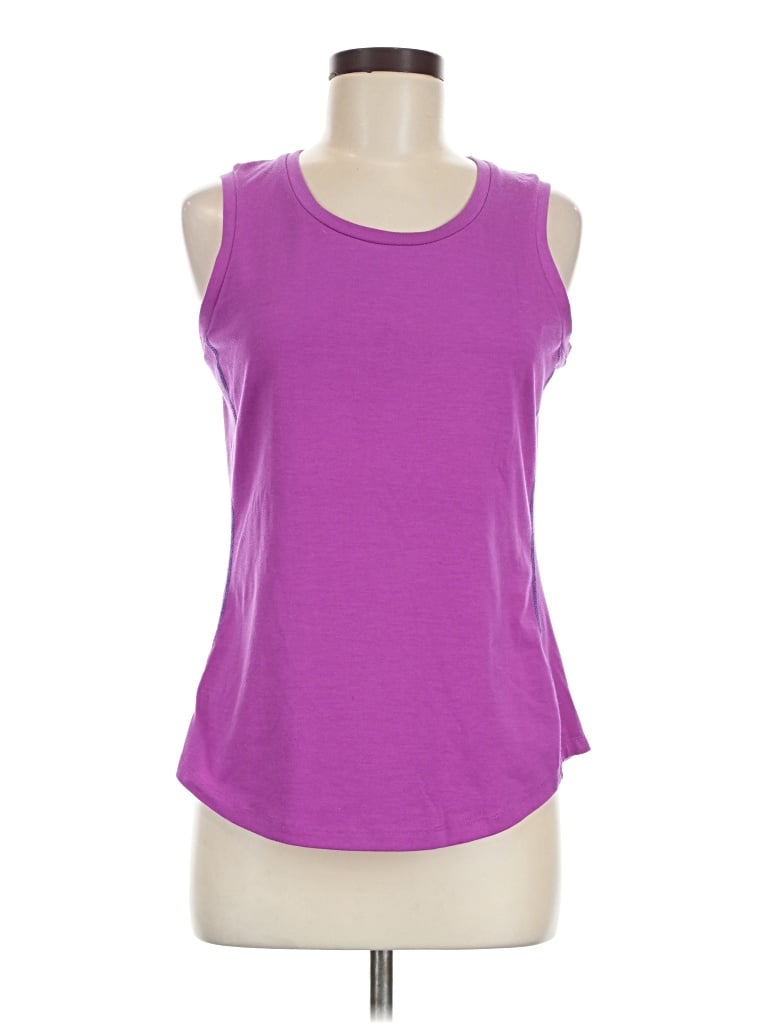 Pre-owned Title Nine Sleeveless T-shirt In Purple