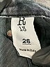 R13 Color Block Gray Jeans Size 26 waist - photo 7