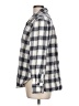 H&M 100% Cotton Plaid Silver Long Sleeve Button-Down Shirt Size L - photo 5
