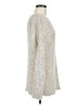 Renee C. Metallic Ivory Pullover Sweater Size M - photo 4