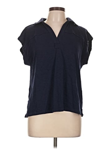 Ann Taylor LOFT Short Sleeve Polo (view 1)