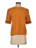Acne 100% Wool Orange Short Sleeve Top Size EU 36 / US 6 - photo 1