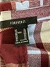 Forever 21 Plaid Burgundy Long Sleeve Blouse Size XL - photo 7