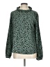 Shein 100% Polyester Polka Dots Green Long Sleeve Blouse Size 10 - photo 1
