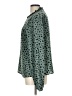 Shein 100% Polyester Polka Dots Green Long Sleeve Blouse Size 10 - photo 5