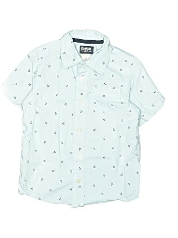 Genuine Kids from Oshkosh Short Sleeve Button-Down Shirt (view 1)