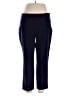 Talbots Solid Blue Active Pants Size 16 - photo 1