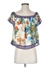 Flying Tomato Orange Short Sleeve Blouse Size S - photo 1