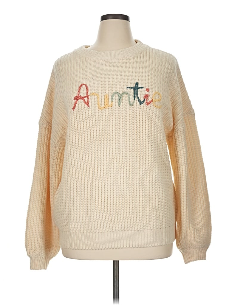 Pre-owned Prettygarden Pullover Sweater In Ivory
