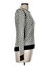 Merona Houndstooth Black Pullover Sweater Size M - photo 4