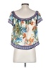 Flying Tomato Orange Short Sleeve Blouse Size S - photo 2
