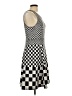 Worthington 100% Polyester Houndstooth Black Casual Dress Size 12 - photo 4