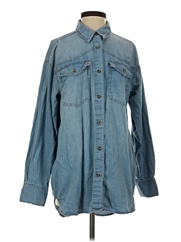 Sofia by Sofia Vergara Long Sleeve Button-Down Shirt (view 1)