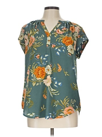 Fun2Fun Short Sleeve Blouse (view 1)