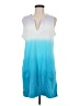Lands' End Tie-dye Blue Casual Dress Size M (petite) - photo 1