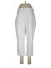 JM Collection Chevron-herringbone Silver Casual Pants Size L - photo 2