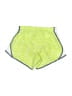 Nike 100% Polyester Color Block Green Athletic Shorts Size XL - photo 2