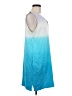 Lands' End Tie-dye Blue Casual Dress Size M (petite) - photo 4