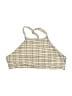 O'Neill Plaid Yellow Swimsuit Top Size 14 - photo 1