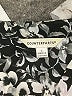 Counterparts 100% Polyester Black Silver Long Sleeve Blouse Size L - photo 7