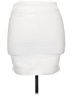 Bar III Solid White Casual Skirt Size XL - photo 2