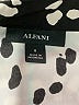 Alfani 100% Polyester Print Black Casual Skirt Size 8 - photo 4