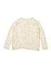 OshKosh B'gosh 100% Acrylic Floral Ivory Pullover Sweater Size 4T - photo 1