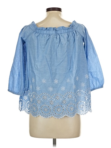 Ann Taylor Factory 3/4 Sleeve Blouse (view 2)