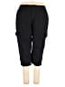 St. John's Bay 100% Cotton Black Cargo Pants Size 20 - photo 1