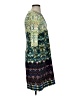 Taylor Paisley Green Casual Dress Size 2 - photo 4