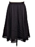 Ann Taylor Solid Black Formal Skirt Size 6 - photo 1