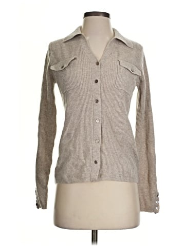 Minnie Rose Cashmere Cardigan (view 1)