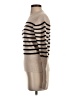 Vanessa Bruno Stripes Tan Turtleneck Sweater Size XS (0) - photo 5