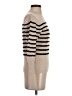 Vanessa Bruno Stripes Tan Turtleneck Sweater Size XS (0) - photo 4