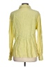 Ryan Michael Yellow Long Sleeve Silk Top Size L - photo 2