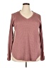Nine West Burgundy Pullover Sweater Size XXL - photo 1