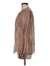 Carlisle 100% Polyester Brown Long Sleeve Blouse Size 6 - photo 5