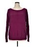 Ann Taylor LOFT Outlet 100% Cotton Purple Pullover Sweater Size XL - photo 1